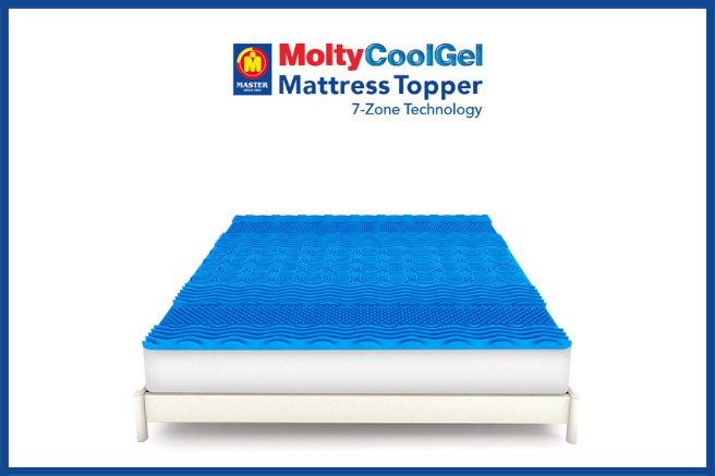 Samtena Gel mattress Topper Pure, mattress trailer, 140x200x5cm
