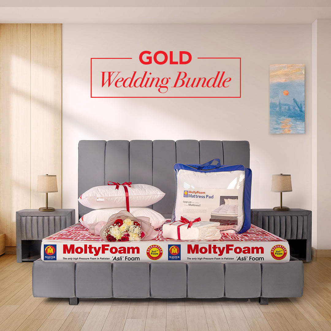 MoltyFoam Gold Wedding Bundle