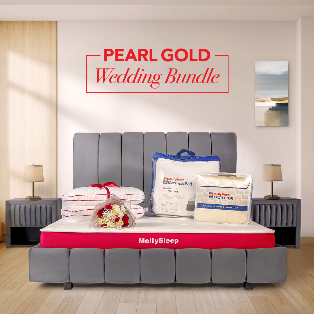 MoltyFoam Pearl Gold Wedding Bundle