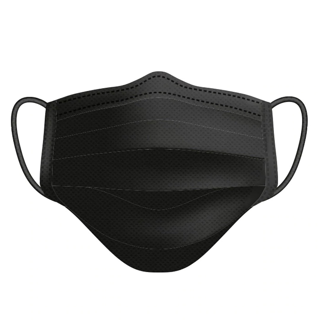 Master Black Face Masks Box