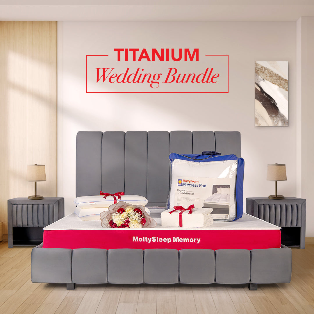 MoltyFoam Titanium Wedding Bundle