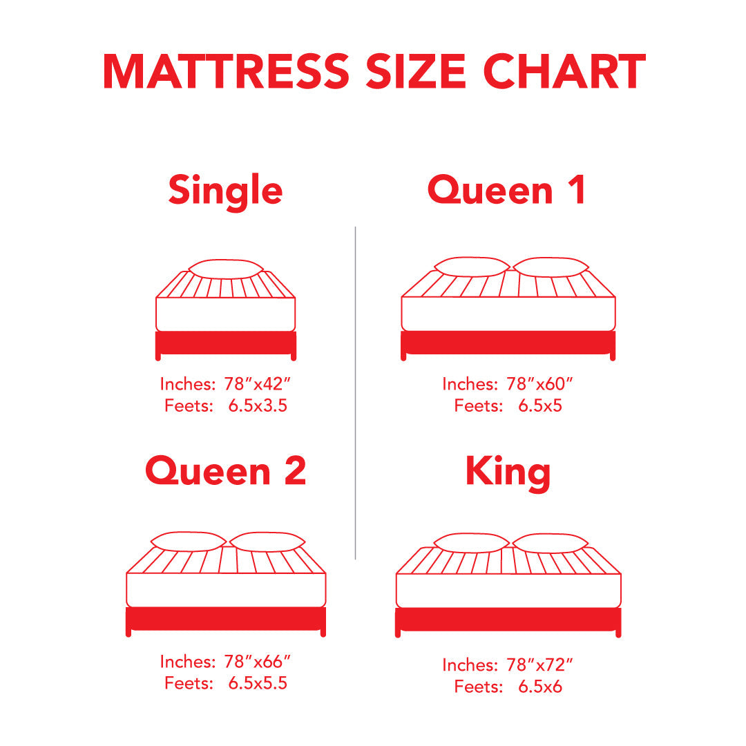 Cool Gel Foam Mattress with 7 Zone Technology by Moltyfoam Master